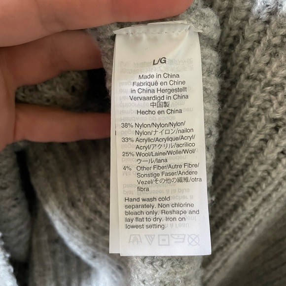 Madewell Mercer Turtleneck Knit Wool blend Sweater - Picture 7 of 10